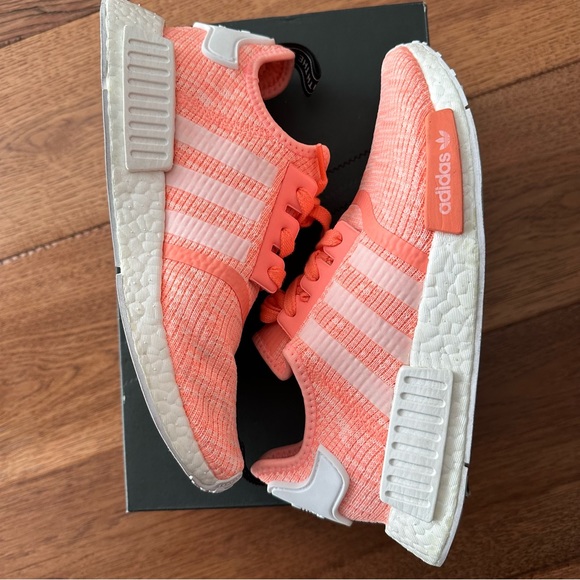 51. ADIDAS NMD R1 SUNGLOW BY3034 // WOMAN’S SIZE 8 - Picture 12 of 15